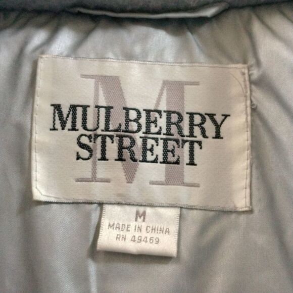 MULBERRY STREET puffer hooded jacket size M - Picture 3 of 10